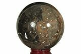Polished Polychrome Jasper Sphere - Madagascar #209955-1
